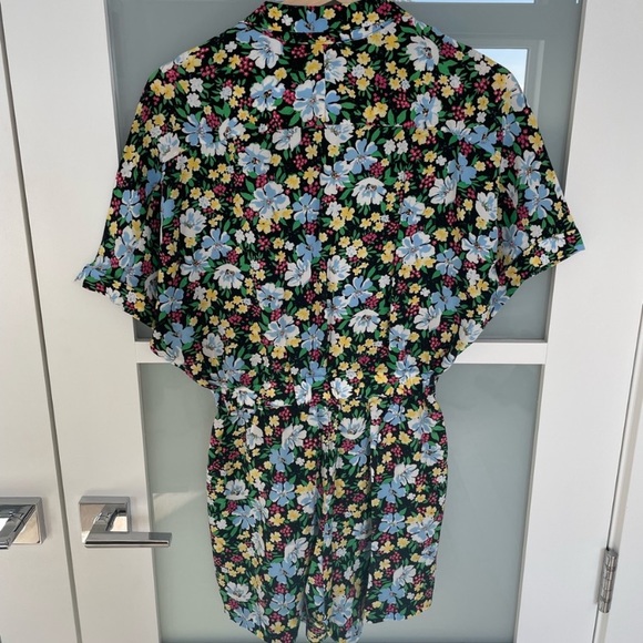 Maje Floral printed Romper 34 - Picture 2 of 5